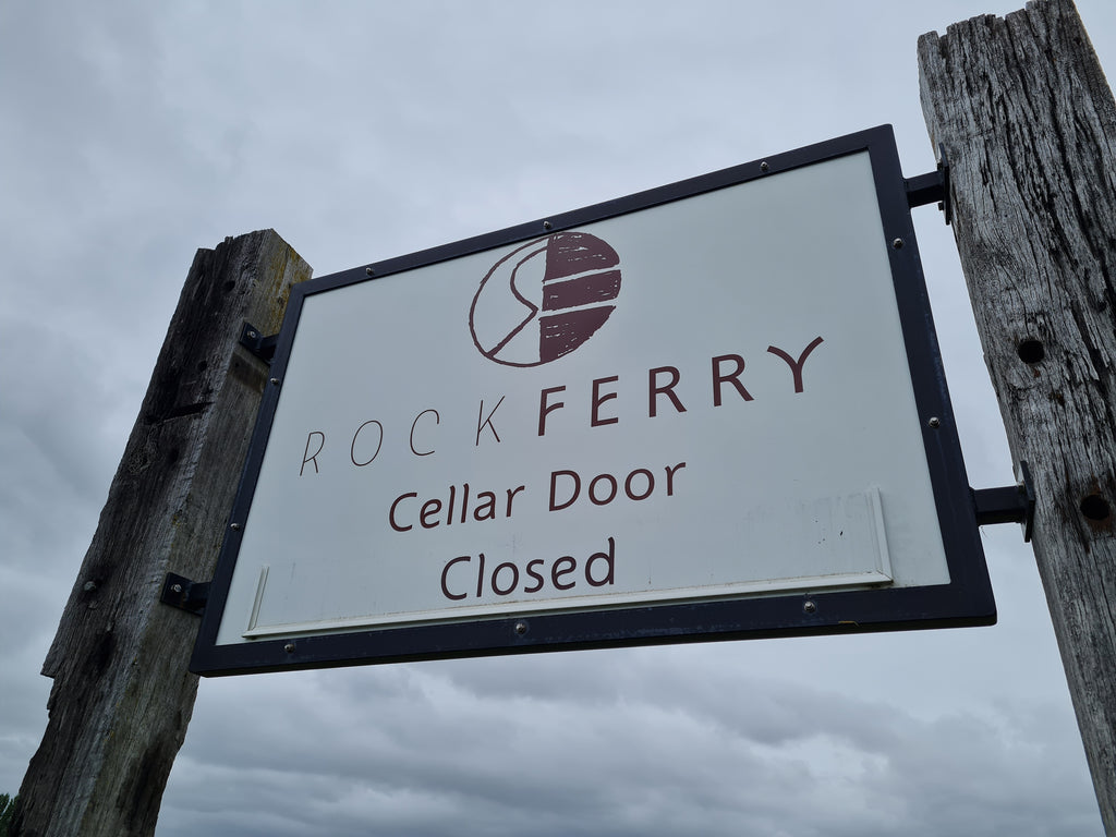 The Rock Ferry Cellar Door Closes for the Winter Season Rock